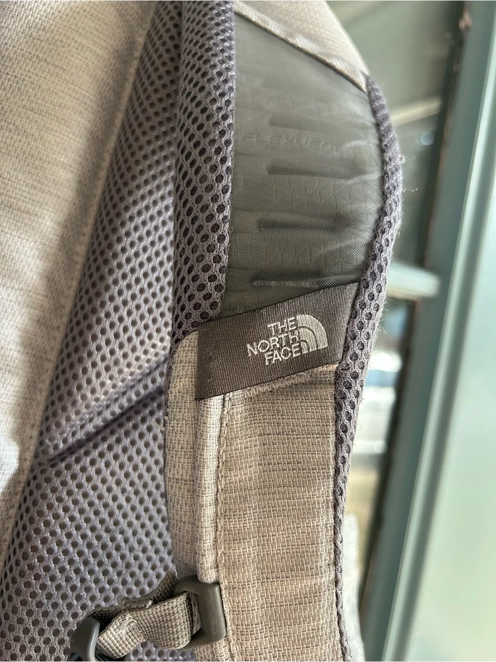 The North Face Women’s Jester Backpack Travel Laptop Bag Heathered Gray White